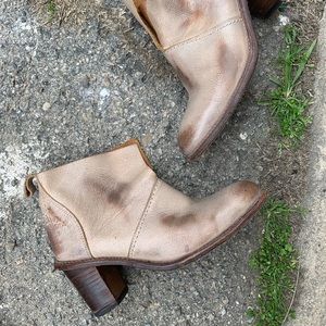 Holding Horses Anthropology Leather Wedge Boots